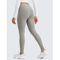 thumbnail image 2 of CRZ YOGA Water-Resistant Fleece Athletic Leggings Pockets 28" Thermal Hiking Casual Workout Womens Pants, 2 of 7