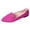 Hot Pink, variant on Rokment Dress Shoes for Women Ladies 2026 Spring Summer Fashion Casual Linen Pointed Toe Low Heel Ballet Flat Walking Business Work Dressy Loafers Beige Size 6.5
