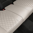 thumbnail image 4 of Almencla PU Leather Front Rear Car Seat Cover Cushion Pad, Anti-slip & Full Wrapping Edge Grey Rear, 4 of 4