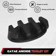 thumbnail image 5 of Anchor Trolley Kit Inflatable Sturdy Kayak Canoe Anchor Car Kit System with Accessorys, 5 of 5
