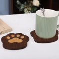 thumbnail image 3 of Cat PawCoaster Absorbent Animal Cat PawCup Mats Water Absorbing Drink Coasters Animal y6600, 3 of 5