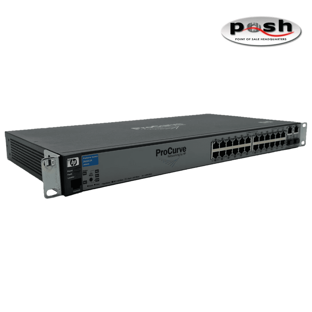 Pre-Owned HP ProCurve Ethernet Switch 2610-24 - W/Rack - PN: J9085-60001 (Good)