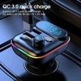 thumbnail image 2 of RHEA- Bluetooth5.0 Car Adapter Fm Transmitter Usb Aux Radio Handsfree Mp3 Music Player, 2 of 6