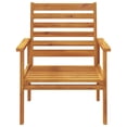 thumbnail image 5 of vidaXL Patio Sofa Chair 2pcs Solid Wood Acacia, 5 of 9