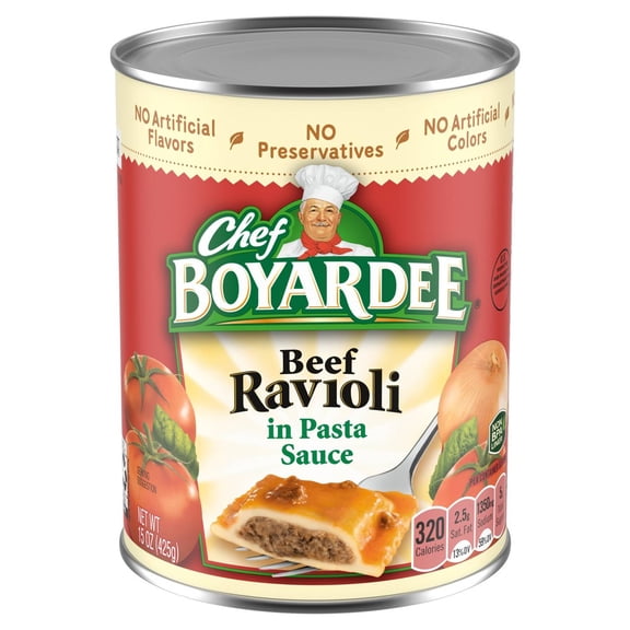 Chef Boyardee Beef Ravioli, 15 oz (Pack of 4)