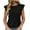 Black, variant on AherBiu Boho Tank Tops for Women Eyelet Lace Shoulder Crewneck Summer Beach Wear Vacation Camisole Shirts
