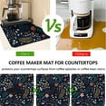 thumbnail image 2 of 2 Pack Dish Drying Mat Drying Mat for Kitchen Counter, Coffee Mat Coffee Maker Mat Dish Drying Mats for Kitchen Counter 19.5x12Inch Dish Drying Pad Ultra Absorbent and Non-Slip Coffee Machine Mat, 2 of 6