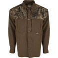 thumbnail image 6 of DRAKE WATERFOWL L/S EST TWO TONE CAMO VENTED WINGSHOOTER'S SHIRT, 6 of 8