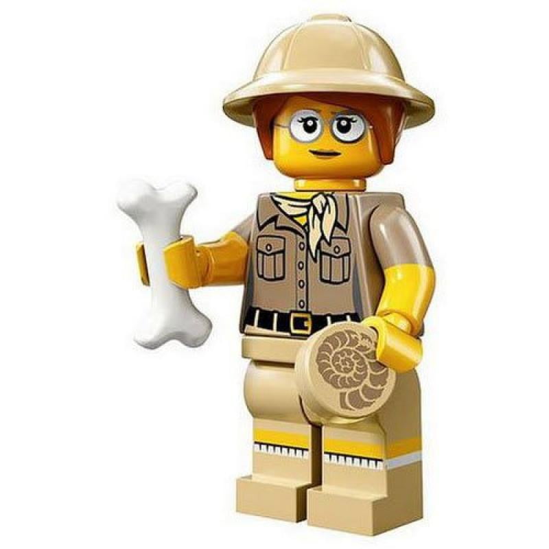 Lego Minifigures Series 13 Construction Toy LEGO Minifigures Series 13 Paleontologist Construction Toy - Walmart.com