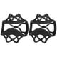 1 Pair Ice Crampons Winter Snow Boot Shoes Covers Ice Gripper Anti-skid Snow Traction Cleats – image 4 sur 7