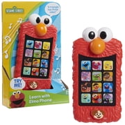 Sesame Street Learn with Elmo Electronic Learning Phone, 12 Learning Themes, Toy for Kids Ages 2+