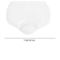 thumbnail image 3 of HomeDM Snack Bowl Dishes, Dumpling Plate with Dipping Saucer, Plastic Sushi Platter, Shell Shape Dessert Plates for Home Kitchen, Snack Dessert Salad Fries Fruit, 3 of 6