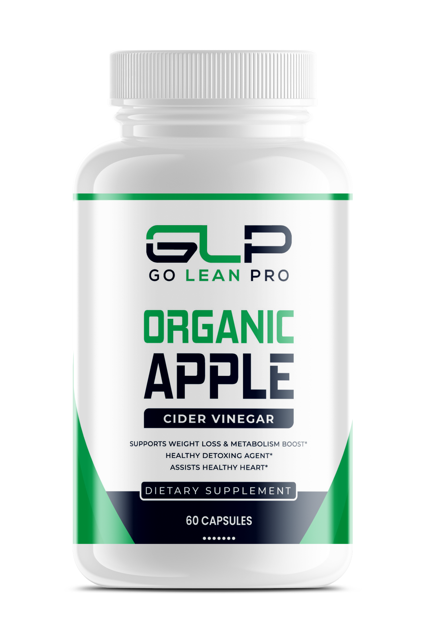 Apple Cider Vinegar Dietary Supplement by GLP Assists Healthy Heart