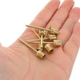 thumbnail image 3 of BRIGHTFUFU 50Pcs Metal Pump Needle Golden Adaptor for Basketball and Football Inflation for Fan Gear, 3 of 8