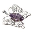 thumbnail image 3 of Mariposa Colgante Charm Pulseras Charms Adorno elegante DIY Fabricación de joyas Colgante de moda Charm para cumpleaños Día de San Valentín Púrpura, 3 of 7