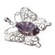 thumbnail image 3 of Colgante de mariposa, joyería, manualidades, bricolaje, decoración elegante y con estilo. Púrpura, 3 of 8
