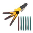 thumbnail image 2 of Air Belt Sander 1/4" Inlet Air Angle Grinding Sanding Belt Compressor Sanding Pneumatic Tool Polishing Rust Removal ,Wide Use, 2 of 6