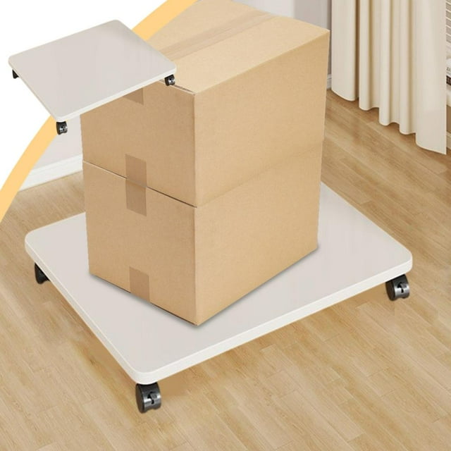 Feltree Removable Storage Box Base Multi-functional Shelf with Pulleys Transportation Heavy Objects Placement Moving