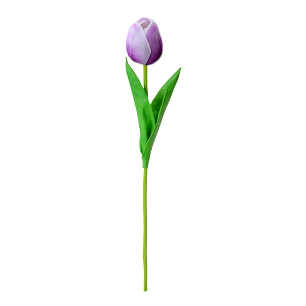 Tulipán artificial realista, reutilizable, colorido, flor falsa, para bodas, fiestas, interiores, hogar, oficina, mesa, centro de mesa, decoración con flores artificiales