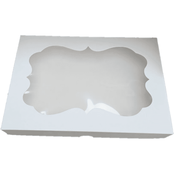 Caja Para Galletas Con Ventana Grande