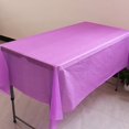 thumbnail image 1 of Disposable party tablecloth PE plastic cloth birthday dessert table solid color tablecloth 137*274cm, 1 of 6