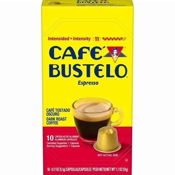 Cafe Bustelo Espresso Capsules, 10 Ct.