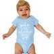thumbnail image 2 of Gibobby Mameluco para niña Mono de manga corta con estampado de para niños y niñas, ropa para recién nacidos(Azul, 0-3 Meses), 2 of 4