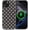 Brown & Blue Polka Dot Cute 2, variant on for iPhone 15 Pro Case for Women Girl Men Boy, Compatible with MagSafe, Shockproof Soft Silicone & Hard PC Shell Protective Case for iPhone 15 Pro - Cosmic Black Cat Moon