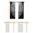 thumbnail image 6 of Crystal Chandelier Blackout Curtains for Bedroom/Living Room, Candle Abstract Luxury Modern Thermal Insulated Kitchen Drapes with Grommets, Light Blocking Window Treatment, 2 Panels 52" x 84", 6 of 7