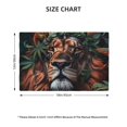 thumbnail image 2 of Placemats Set of 4 / 6, Lion Forest Crown Placemats for Dining Table Indoor/Outdoors Heat Resistant Washable Placemats 18" x 12", 2 of 8