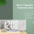 thumbnail image 4 of LED projection clock multi-function digital alarm clock automatic photosensitive electronic clock, 4 of 6