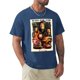 thumbnail image 1 of Camiseta de verano para hombre camisa divertida con letras rojas de RLM Media BOTW gato, 1 of 7