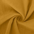thumbnail image 5 of VSSSJ Women Short Sleeve Round Neck Casual Dresses Empire Waist Solid Color Loose Swing Ruffle Cotton Linen Dress with Pockets Yellow S, 5 of 5