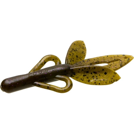 Zoom Super Hog Creature Bait 10 Pack 4in Green Pumpkin Purple