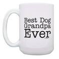 thumbnail image 2 of ThisWear Dog Grandpa Coffee Cup Best Dog Grandpa Ever Mug Dog Father's Day Mug 15oz Coffee Mug, 2 of 4