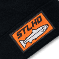 thumbnail image 2 of STLHD Black Heritage Knit Hat  OS, 2 of 2