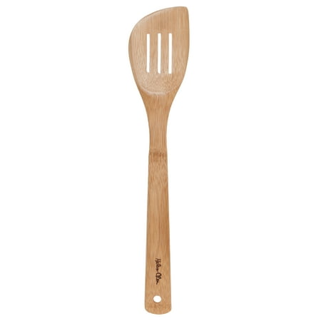 Helen Chen's Asian Kitchen Slotted Bamboo Stir Fry Spatula,