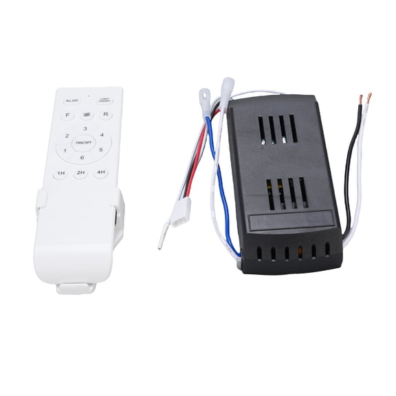 Kitchen Appliances Ceiling Fan Controller Receiver, 6 Speeds Ceiling Fan Remote Control Kit for Replacement