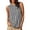 *Black, variant on VBVC Women's Striped Henley Tank Top , Sleeveless Shirts For Women,Ladies' Casual Button Front Blouse with Pockets,Black,S-2XL