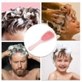thumbnail image 6 of Unique Bargains 1 Pc Long Handle Massage Hair Brush for Head Massage 8.46"x2.76"x1.18" Pink, 6 of 6