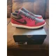 thumbnail image 3 of Ni - ke Air Jordan 1 Low Reverse Bred Red Black White 'Banned' 553558-605 Men Size 12, 3 of 5