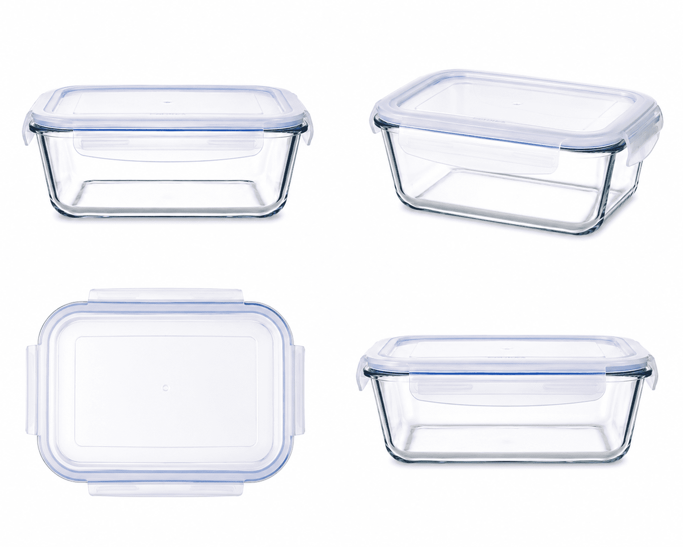 Con-Tact Extra Large Borsilicate Glass Container- 185oz