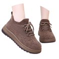 thumbnail image 3 of Casual Snow Shoes for Women Breathable Mesh Plush Lined Outdoor Walking Shoes Insulated Round Toe Ankle Boots, 3 of 9