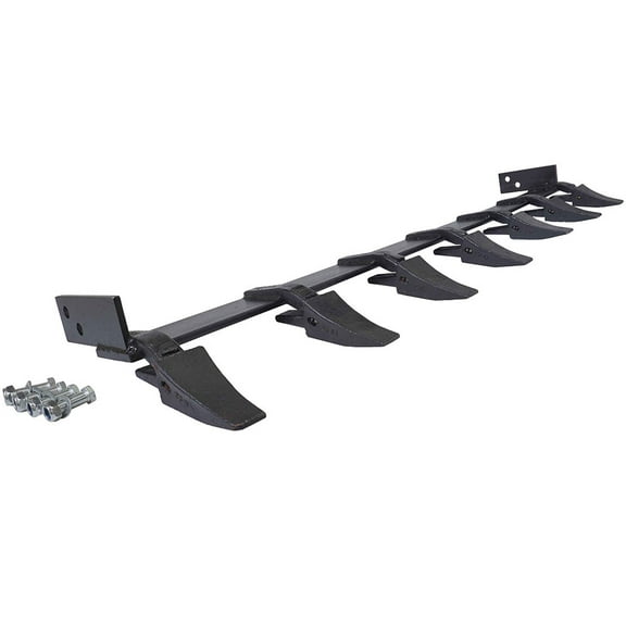 Titan Attachments UA Tooth Bar 66" 97 lb. Bucket 23TF Bolt On Steel USA Made