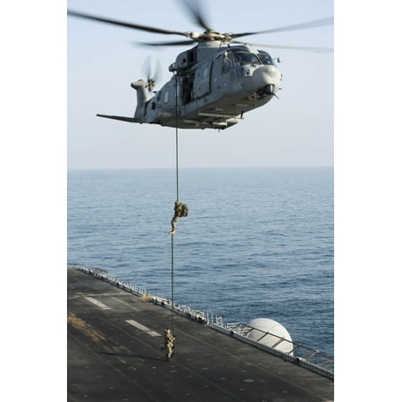 canvas print italian marines