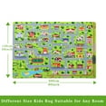thumbnail image 6 of Non Slip Kids Rug Classroom Rugs Game Play Area Rug Road and Traffic Carpet Super Soft Thick Game Play Area Rug Baby Playroom Mat for Toddler Bedroom Nursery Playroom, 6 of 9