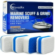WAVESRX Marine Scuff & Grime Eraser Pads for Boats, Jet Ski & PWC