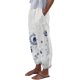 thumbnail image 1 of Gibobby pantalones anchos mujer Pantalones casuales deportivos para el con estampado de flores de diente de león y cintura elástica informal para mujer (Azul, S), 1 of 4