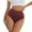 Red, variant on LQCMBYF Women Thong Underwear Pack Women's Solid Color Conservative Middle Waist Seamless Cotton Crotch Yoga Exercise Breathable Micro Thongs for Women Thong Underwear Women Womens Thong(Coffee,XL)