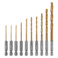 thumbnail image 3 of HART 78-Piece Impact Driver and Hex Shank Titanium Drill Bit Set, 3 of 8